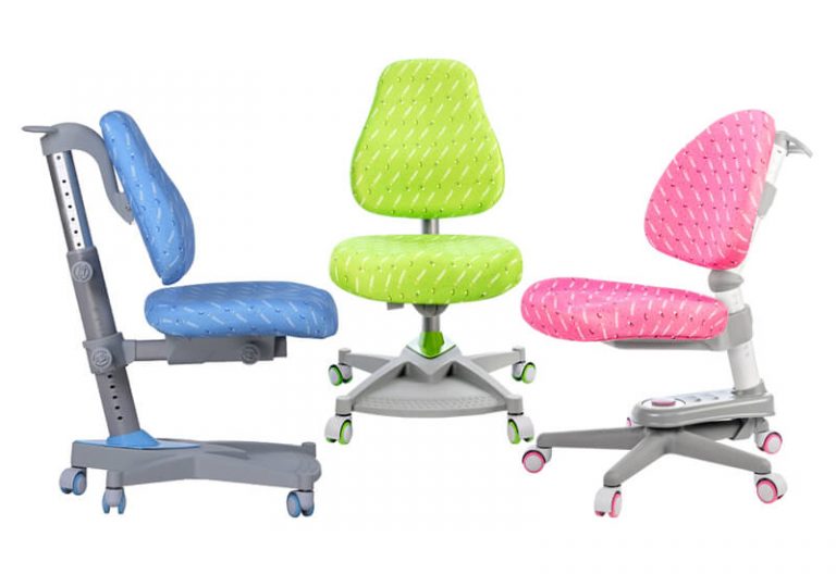 Wzory i kolory krzeseł do biurek dziecięcych